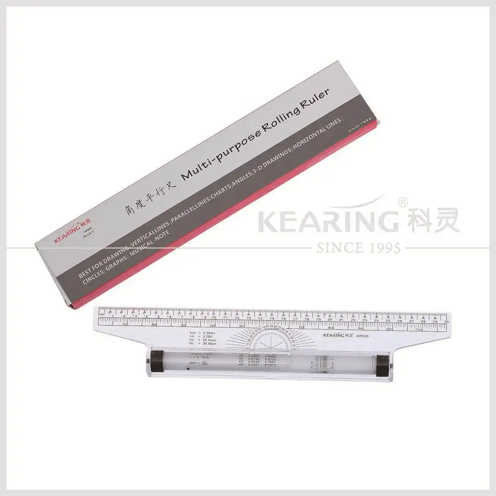 建築用平行定規 透明硬質プラスチック製図ローリング定規分度器多目的ローリング定規mpr30 Buy Parrallel 定規 建築平行定規 描画定規 Product On Alibaba Com