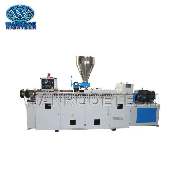 Twin Screw Extrusion PVC Extruder of PVC Pipe Recycling Line