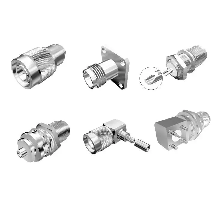 Female TNC Bulkhead Waterproof RF Connector