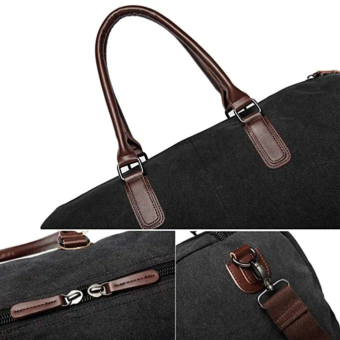 Спортивная сумка для спортзала с отделением обуви кожаный холщовый чемодан сумка-тоут через плечо путешествий