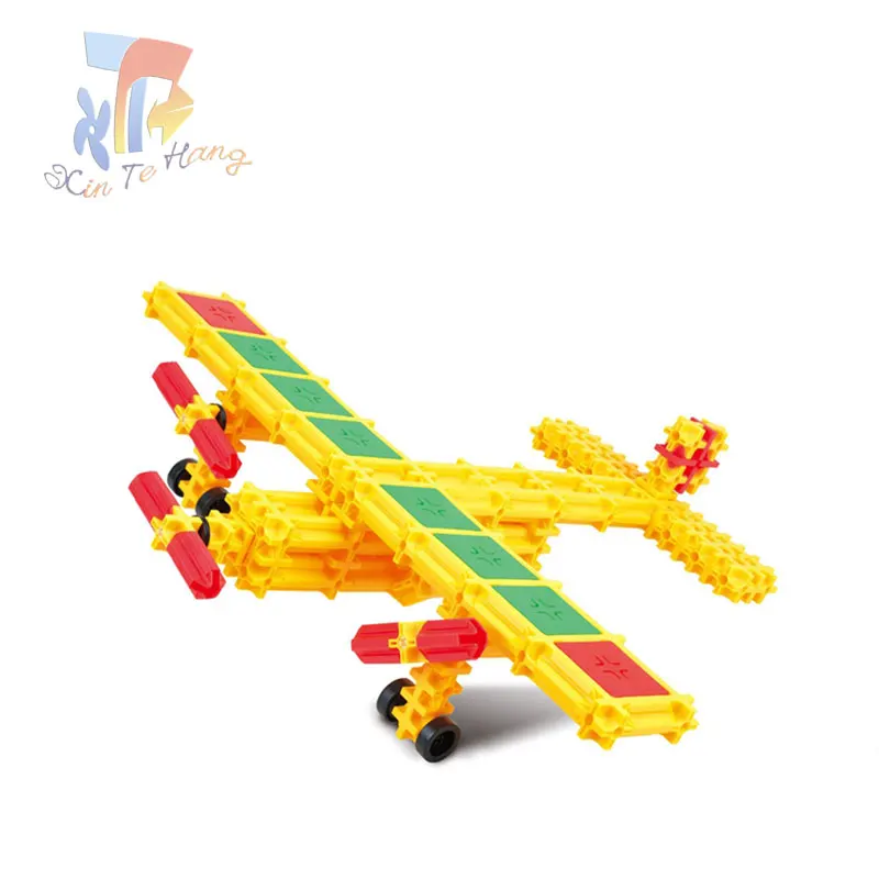 Образования детей пластиковые Просвещения Игрушки небольшие строительные