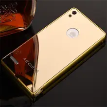 2016 New Arrival For Huawei Ascend P6 Case Luxury Mirror Metal Aluminum+Acrylic Hard Back Cover Phone Fundas Accessories Capa