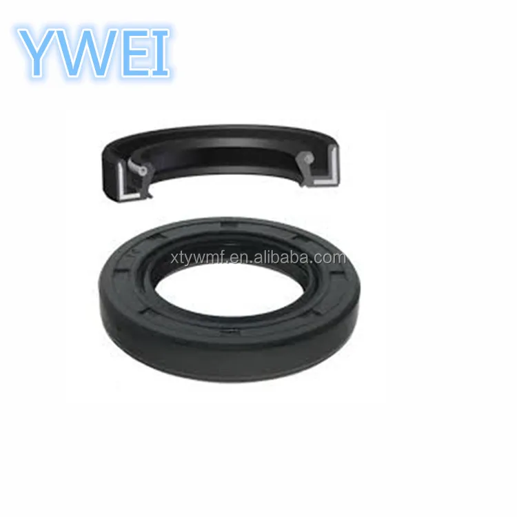 NBR Масляная смазка, Уплотнение TC 24*38*8, двойная губа с резиновым покрытием с подвязками, пружинными прокладками