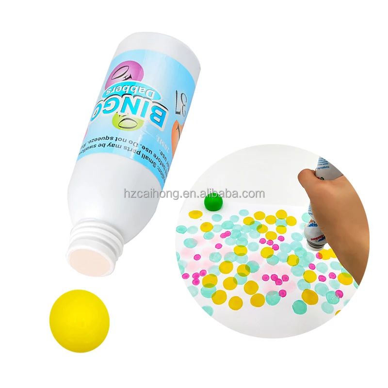 Бинго подушечка завод с высоким качеством постоянный бинго маркер 88 мл с 6 видов цветов для выбора CH-2821 удовлетворить EN71 standar8