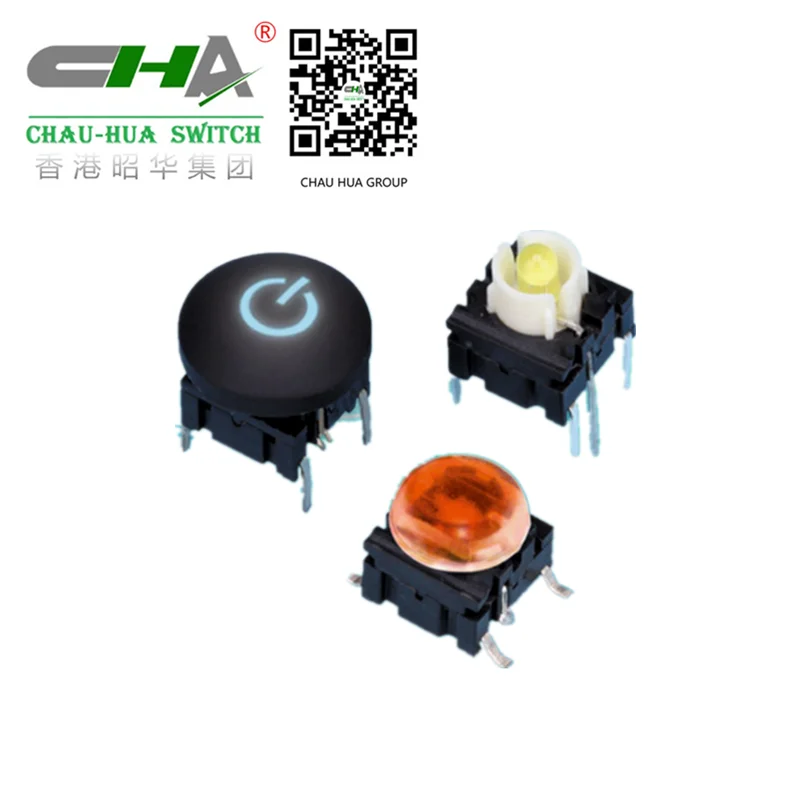 Светящийся Тактовый Выключатель Серии C3102 С Подсветкой Cha ...