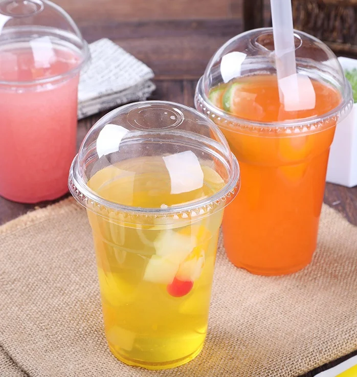 20oz PLA Biodegradable Disposable Nice Quality Plastic Cup With Lid