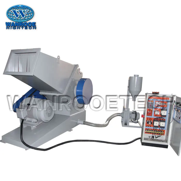 Plastic Crushing Machine HDPE PVC Plastic Pipe Crusher with Claw Knives