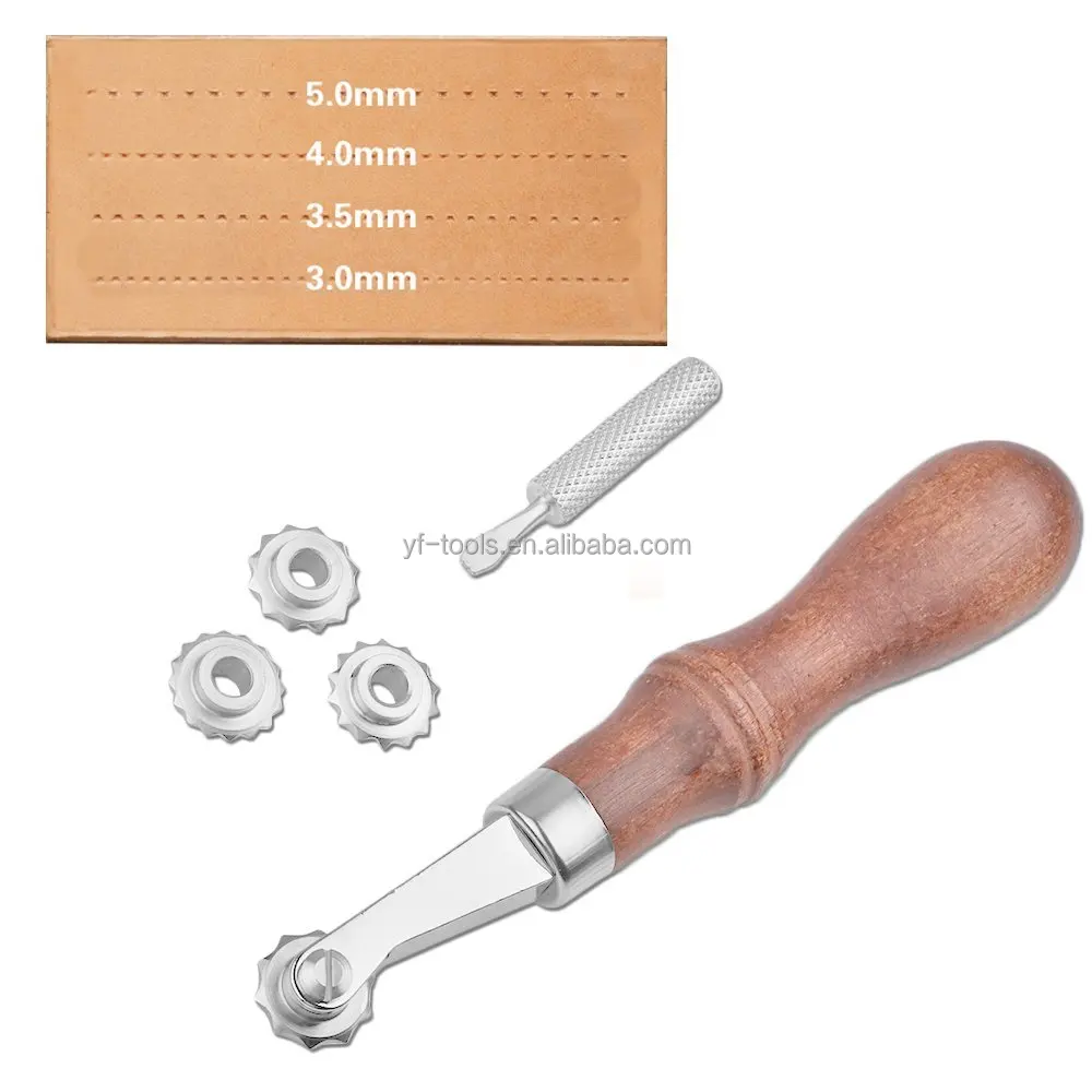Leathercraft Pricking Spacer Embossing System Set Leather Design Tool