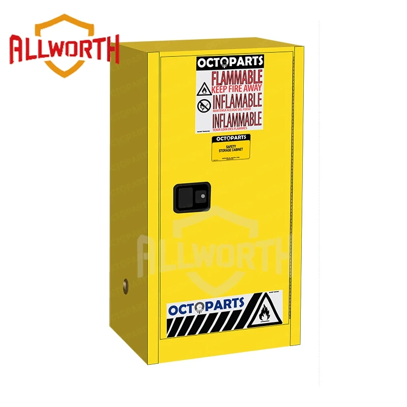
 Желтые стальные промышленные легковоспламеняющиеся небольшие шкафы безопасности/шкафчик безопасности  