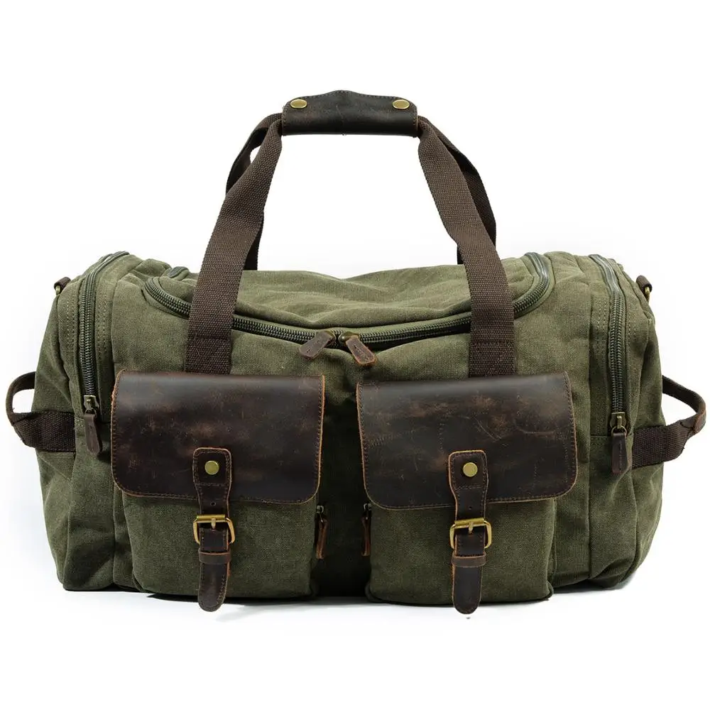 Fashion man backpack travelling duffel bags mens canvas sport gym bag