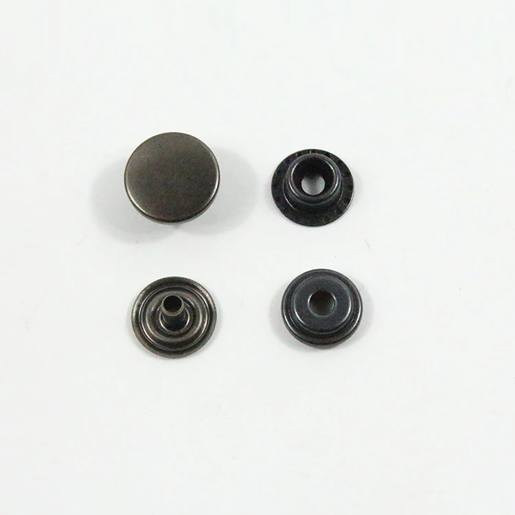 Экологически Чистая Детская Металлическая пользовательская Кнопка застежки для кожи