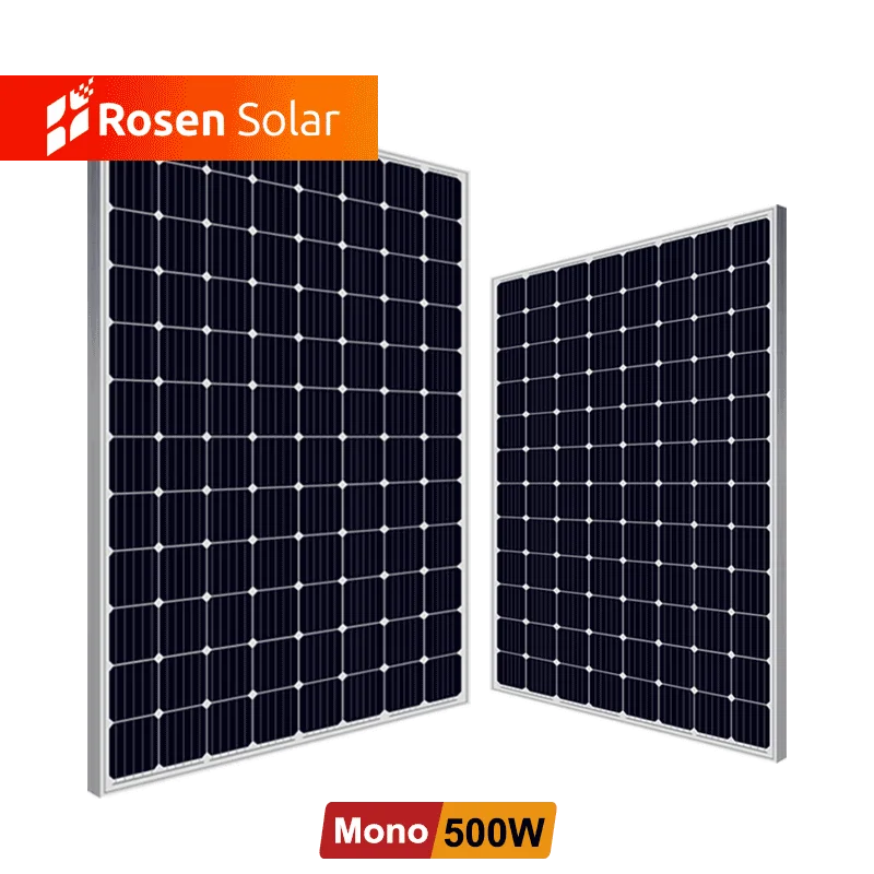 High Efficiency Rosen Solar panel flexible 500W solar panel