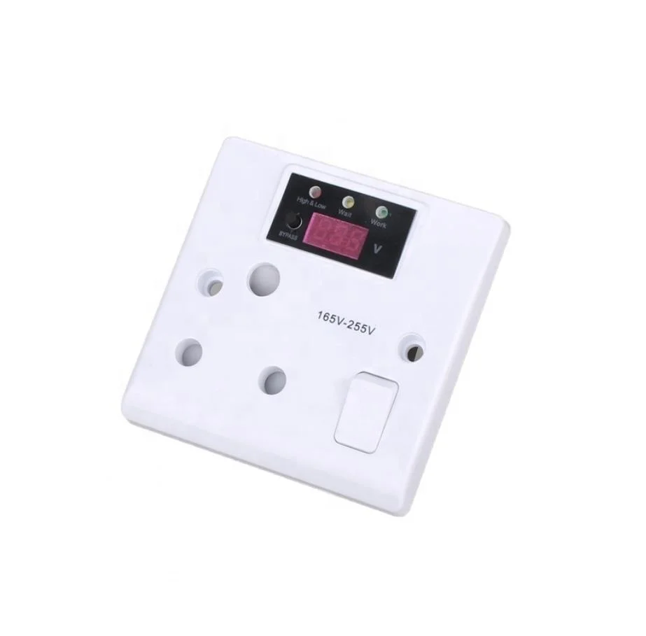 1609 Voltage Display Wall Switch AVS Voltage Protector LED Display 220V