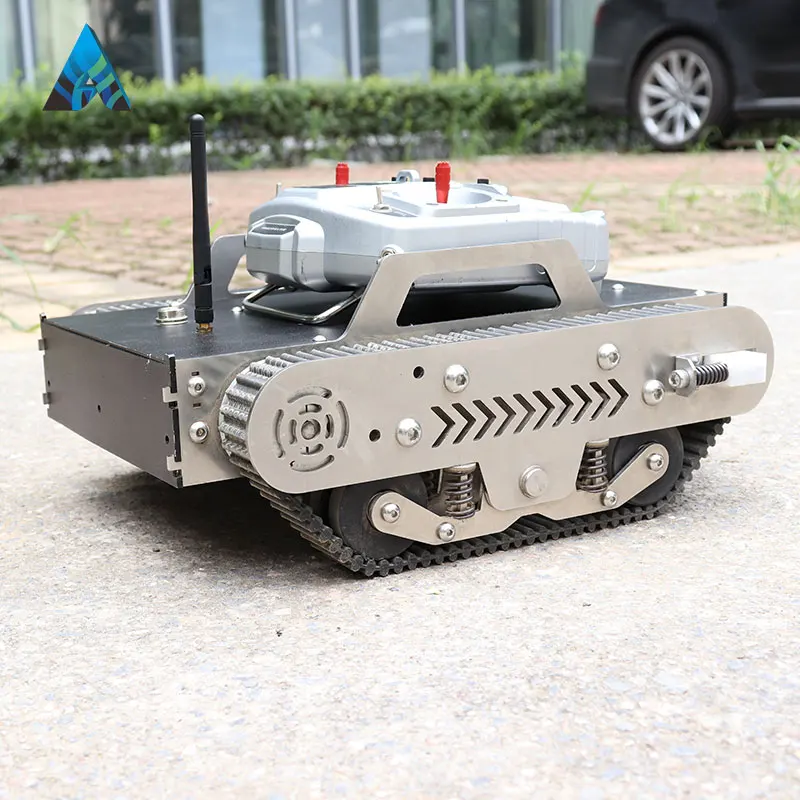 High Quality Use Suspension System Robotic Product Robot Platform Rubber Track Robot Chassis