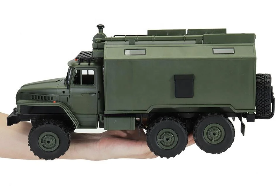 RC WPL B-36 1/16 6WD RC Military Command Truck 6 Wheel Drive Off-road Urals Command Vehicle