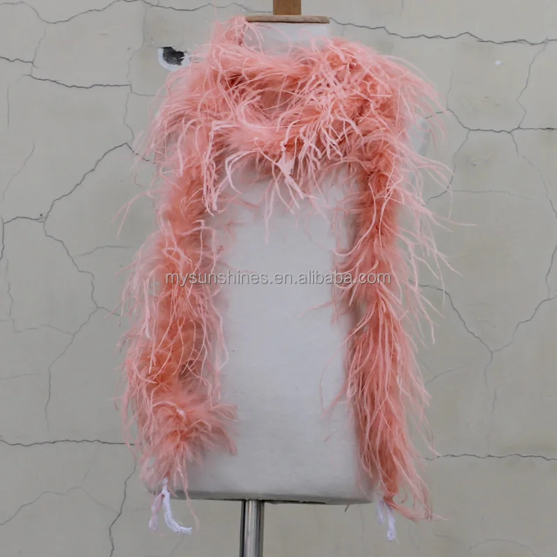 Pink Feather Boa Scarf 12 PACK