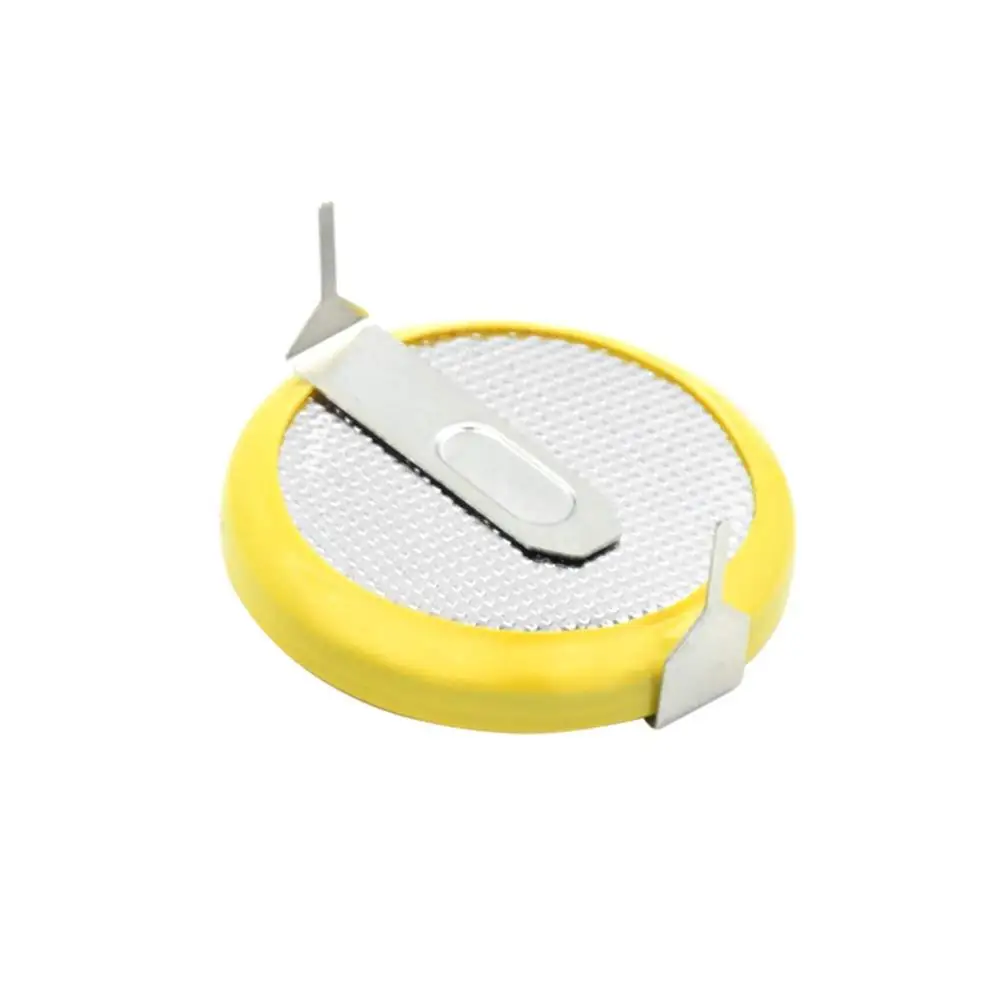 3v Lithium LiMnO2 Coin Cell Button Battery CR1220 with Solder Tabs Pins Tags Terminal