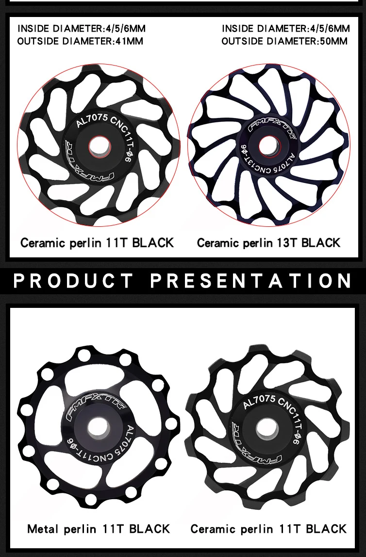 Guide Roller Idler Pulley Jockey Wheel Part Accessory Derailleur Pulleys Mountain Bike Road