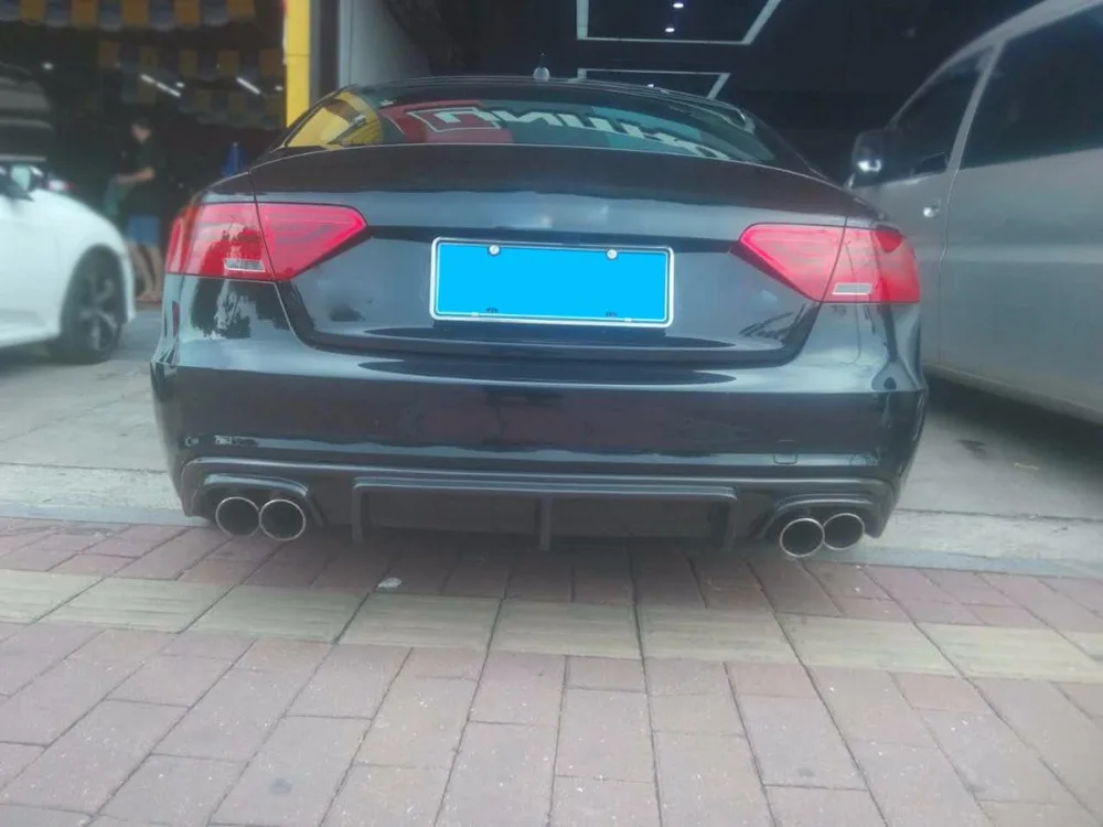 Audi A5 Sline S5 8T Coupe12-14用カーボンファイバーリア