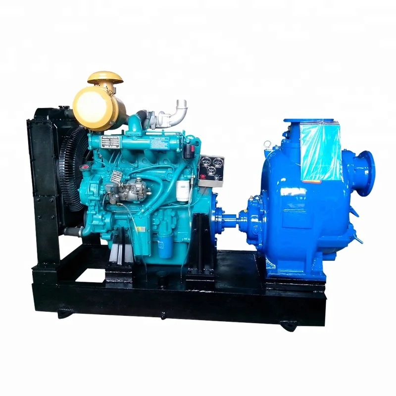 4 Inch Diesel Engine Self-Priming Centrifugal Water Pump for Wastewater Treatment