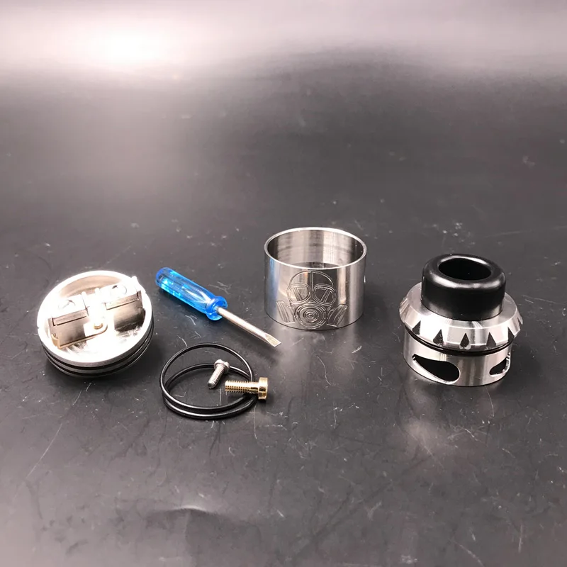 Горячая распродажа! rda испаритель двойной катушкой двухслойные 4 вида цветов AV распылитель vape мод клон оптовая продажа Апокалипсис 25 rda распылитель