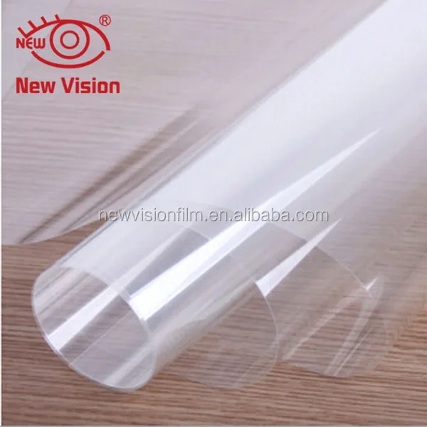 Виниловая Защитная пленка 7 мил для автомобиля, Высококачественная пленка для окон с высокой прозрачностью, затенение стекла для строительства автомобиля