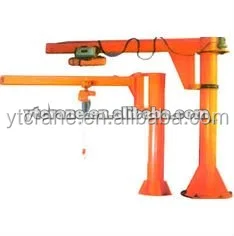 360 Degree Rotating Floor Mounted Pillar Hoist Small Jib Crane