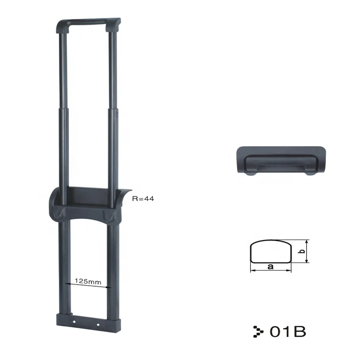 Aluminum Telescopic Suitcase Trolley Handles For Luggage Buy Suitcase