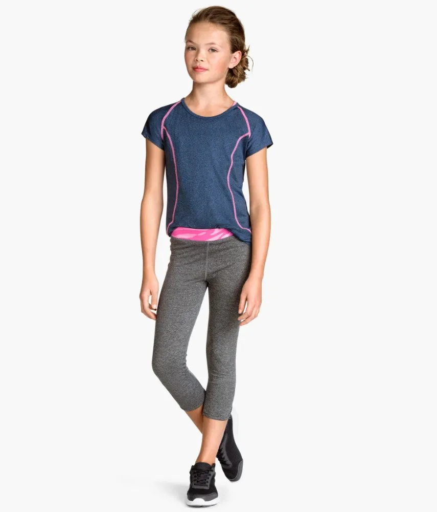 Girls hotsell running tights