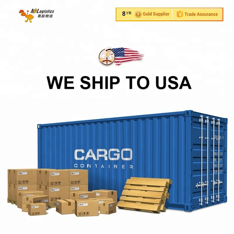 Guangzhou Cargo Agent Container Shipping Services Rates From China to Usa