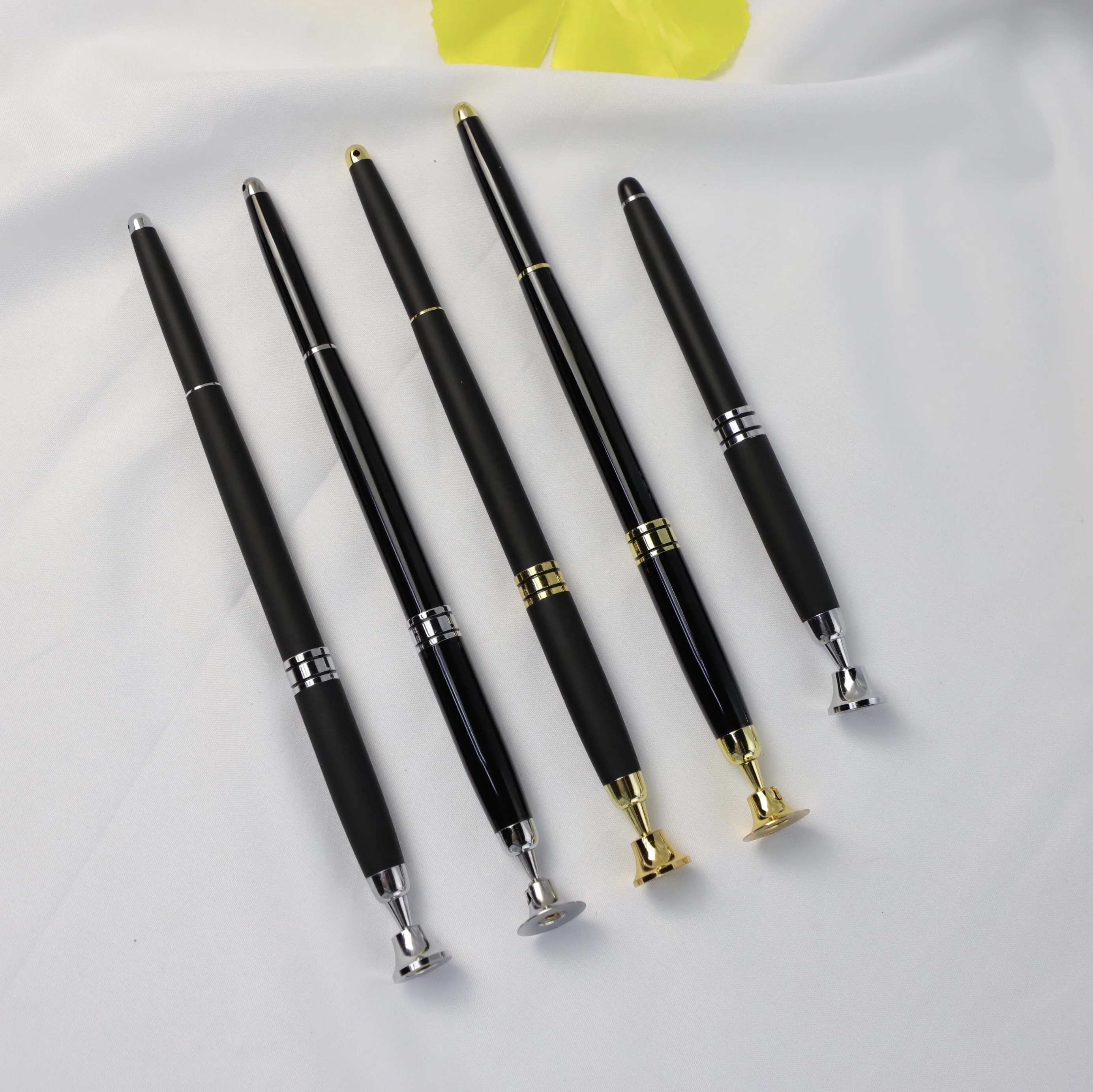 2019 черный гравированный дизайн изысканный красивый металлический Настольный набор подставок для