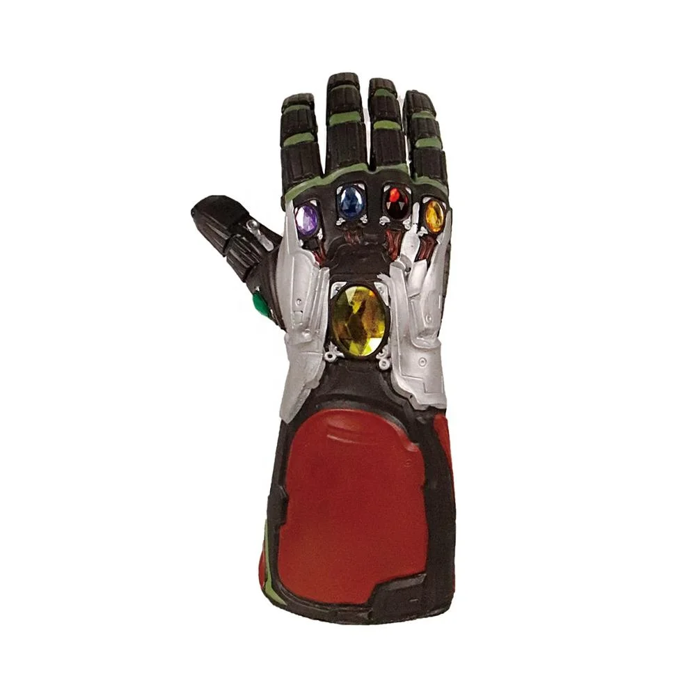 Iron Man Infinity Gauntlet LED Light Gloves Fans Cosplay Avengers Endgame Gifts 