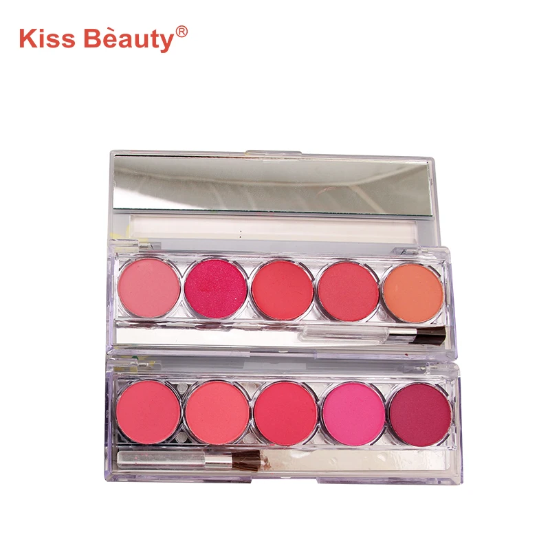 Контурный хайлайтер можно осветить ярким щека гладкая 5 видов цветов макияж румяна, палитра