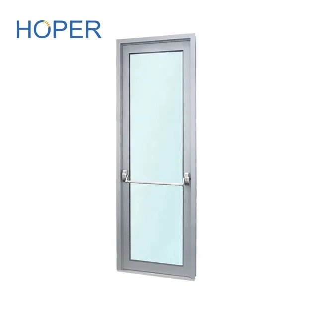 Emergency Fire Exit Doors with Tempered Glass
