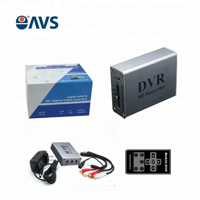 
1CH Mini Mobile DVR с SD-картой записи MDVR 