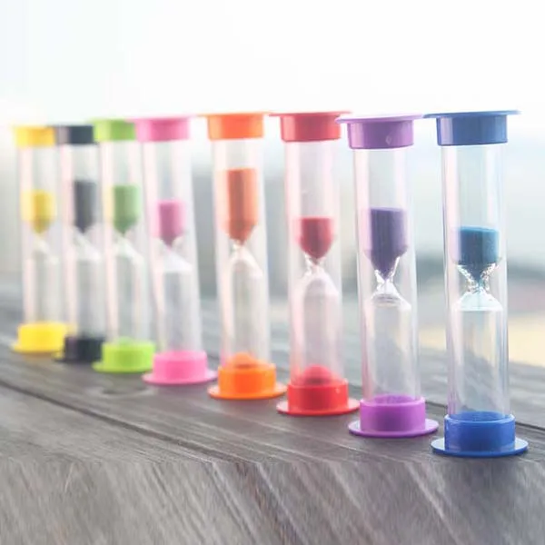 Пластиковые песочные часы reloj arena 1 минута набор песочных часов для