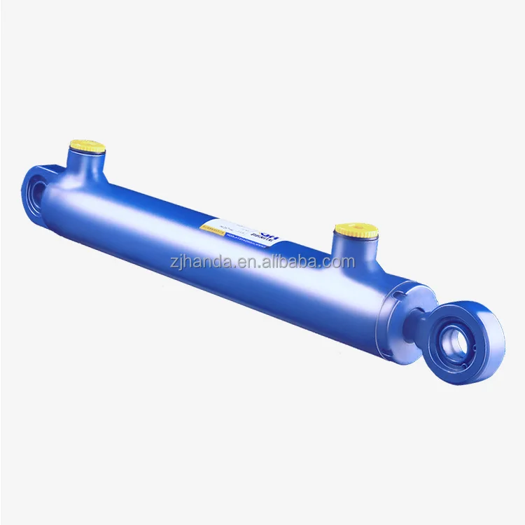 Micro Small Bore Push Pull Ended Harbor Freight Metal Steel Price Tie Rod Long Stroke Double Acting Hydraulic Cylinder