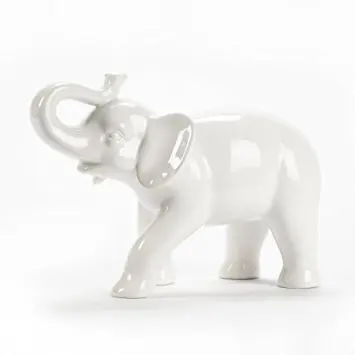 Home Collection Large Ceramic Elephant Figurine