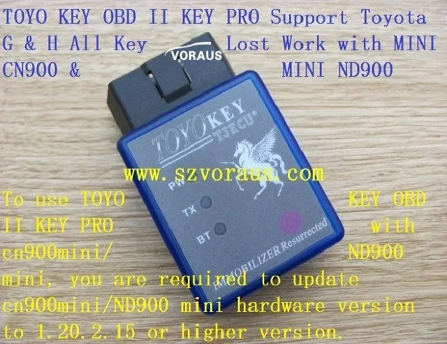Toyo Key Obd Ii Key Pro Support G H All Key Lost Work With Mini Cn900 Mini Nd900 Buy Toyo Key Obd Ii Key Pro Obd Ii Odometer Mini Nd900 Key