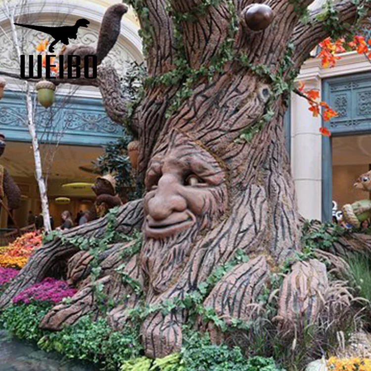 Animatronic Model Talking Tree Speaking Tree With Movements