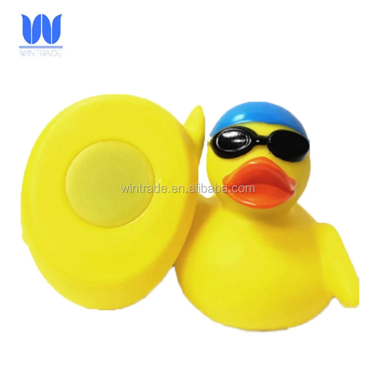 Вращающаяся Клубная резиновая утка, утяжеленная гоночная утка с нумером