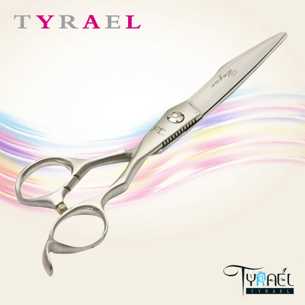 Профессиональные ножницы для стрижки волос 440c со стальными изогнутыми лезвиями