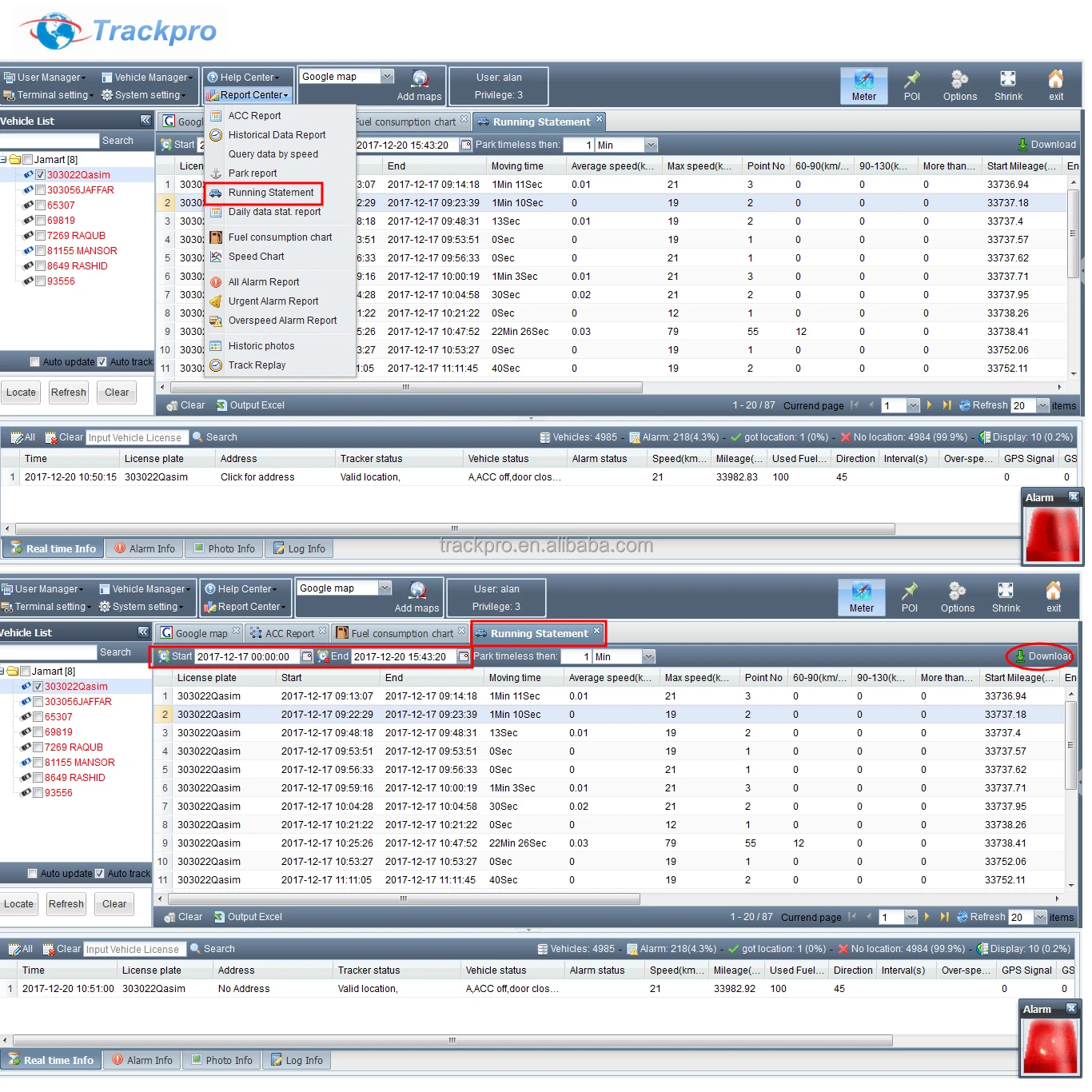Web Based Vehicle Security Fleet Management Tracking Software for Atrack AK1 AK11 AK7S AL1 AT5i AU7 AL11