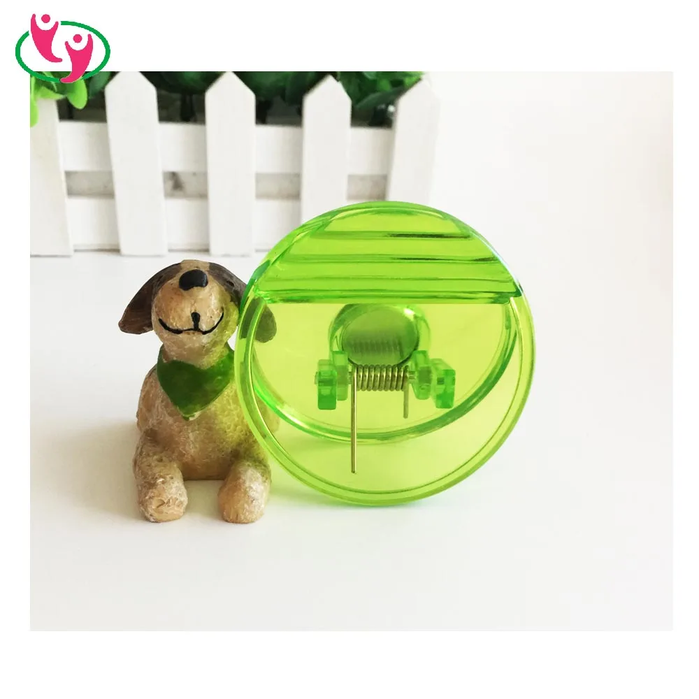 Качественный пластиковый круглый магнитный зажим с печатью логотипа клиента