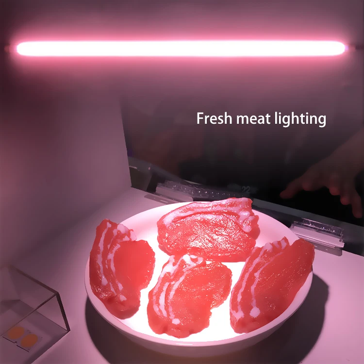 China Factory Professional 220v Led Fresh Light Fresh Light for Supermarket Fresh Meat Led case Lighting