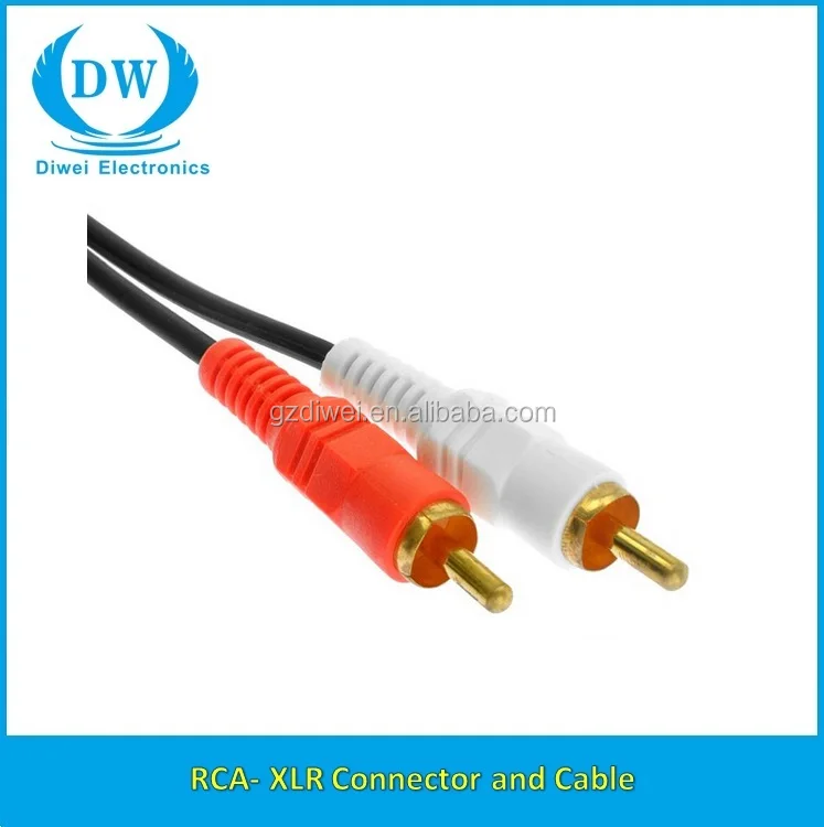 9 Pin Mini Din Micro Usb Female to Rca Male Rca Cable