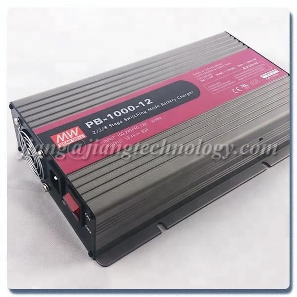 Meanwell PB-1000-12 Battery Charger - 1000W Intelligent 12V Charger
