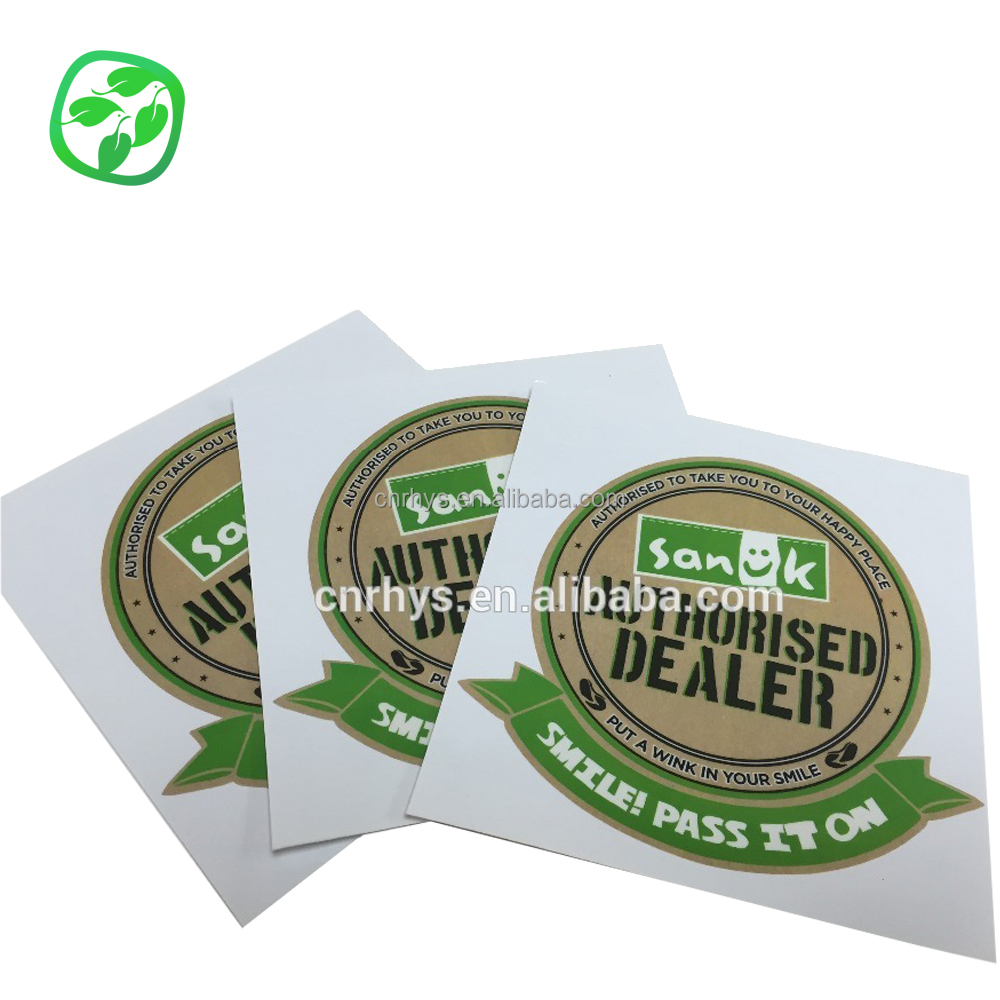 
 Электростатическая наклейка на окно автомобиля, новый дизайн  