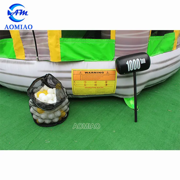 Popular New Interactive Sport Games Giant Inflatable Human Whack a Mole