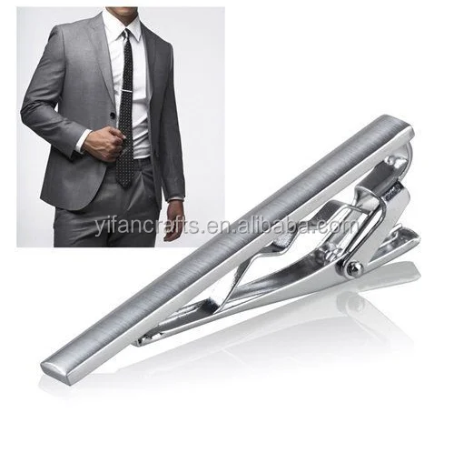Mens Stainless Steel Slim Skinny Regular Ties Necktie Clasp Mens Tie Clip  Bar US